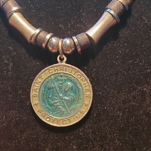 This St. Christopher's Surfer's Protection Necklace
